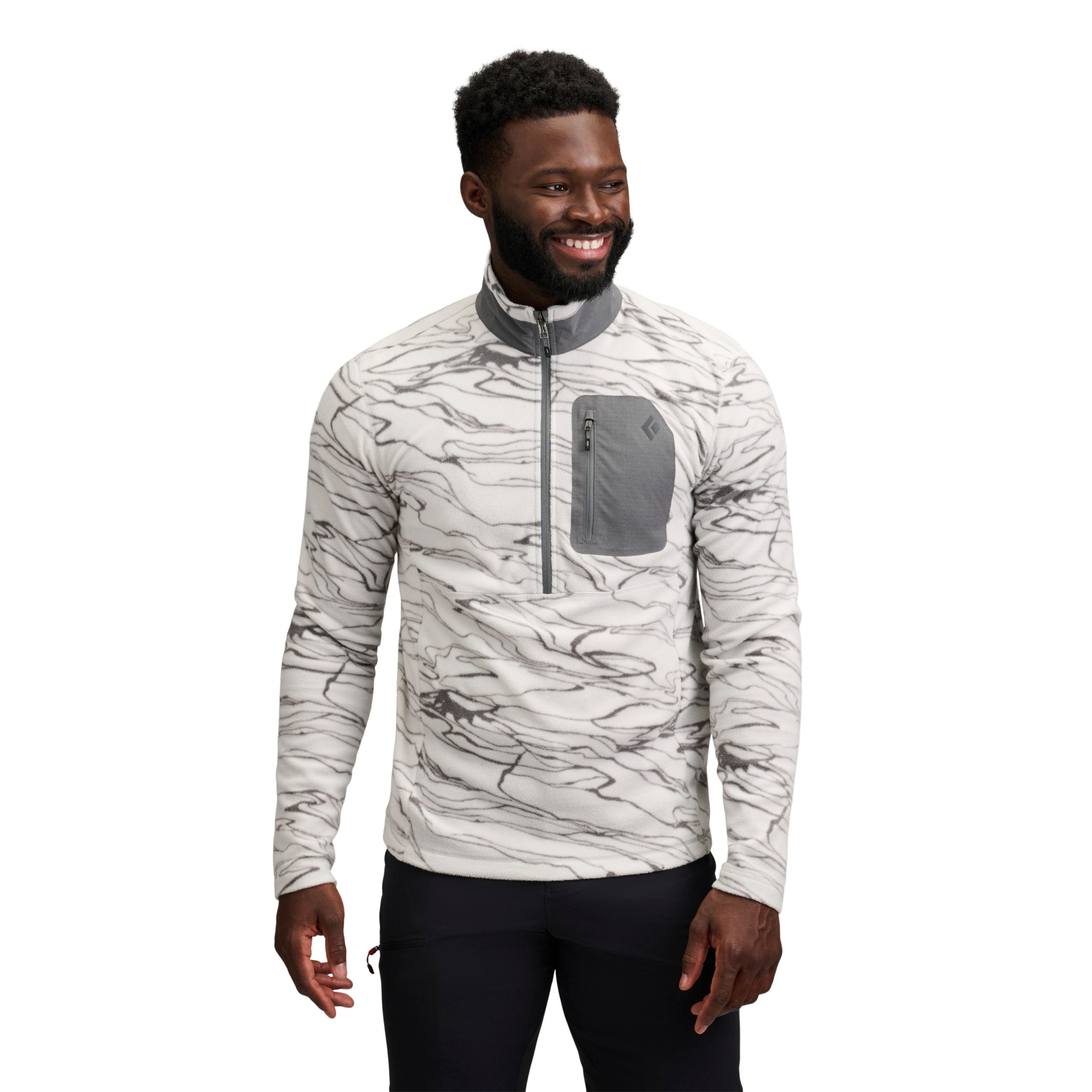 Men's Rift Half-Zip Fleece Jacket - Image 4