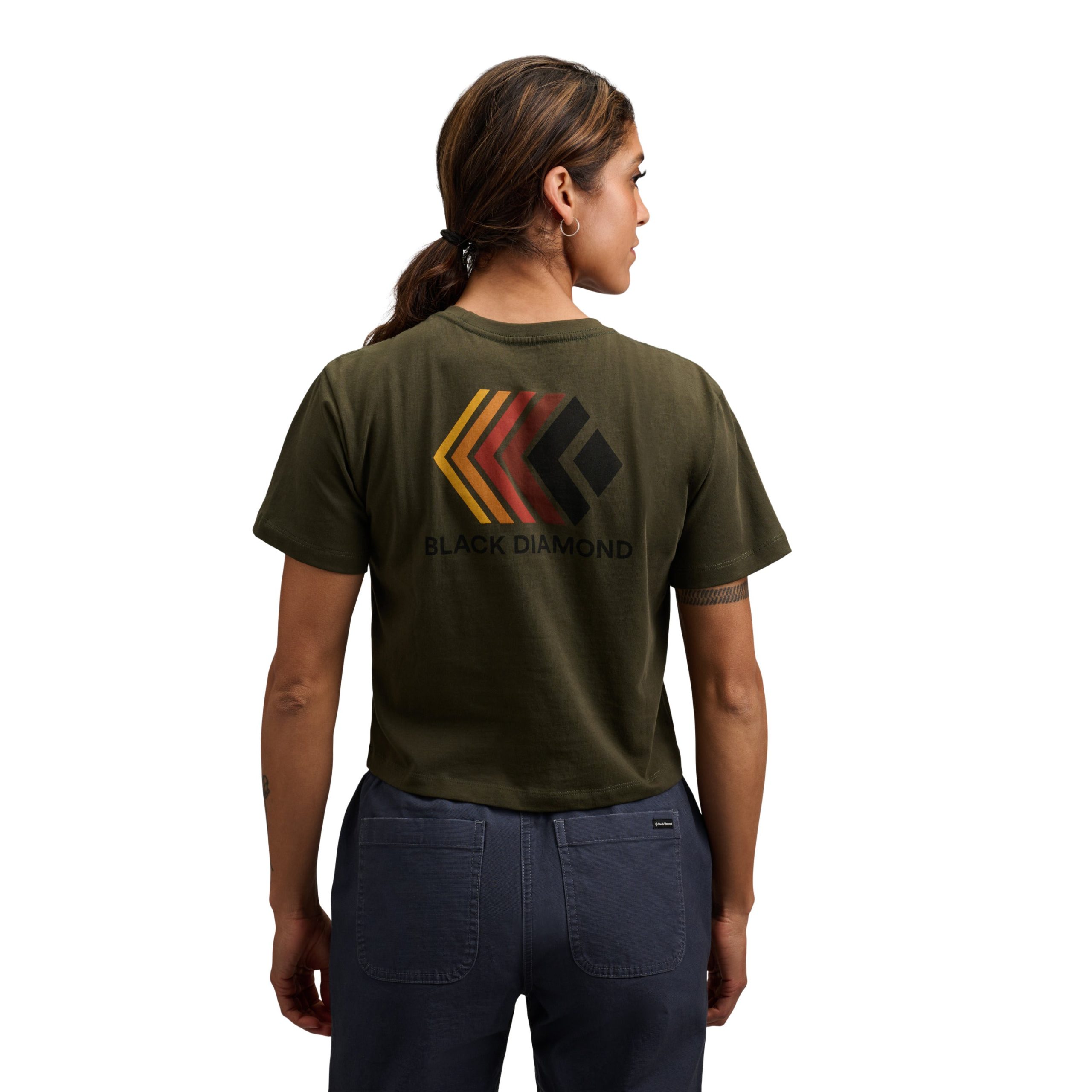Women's Faded Crop Short Sleeve Tee - Image 14