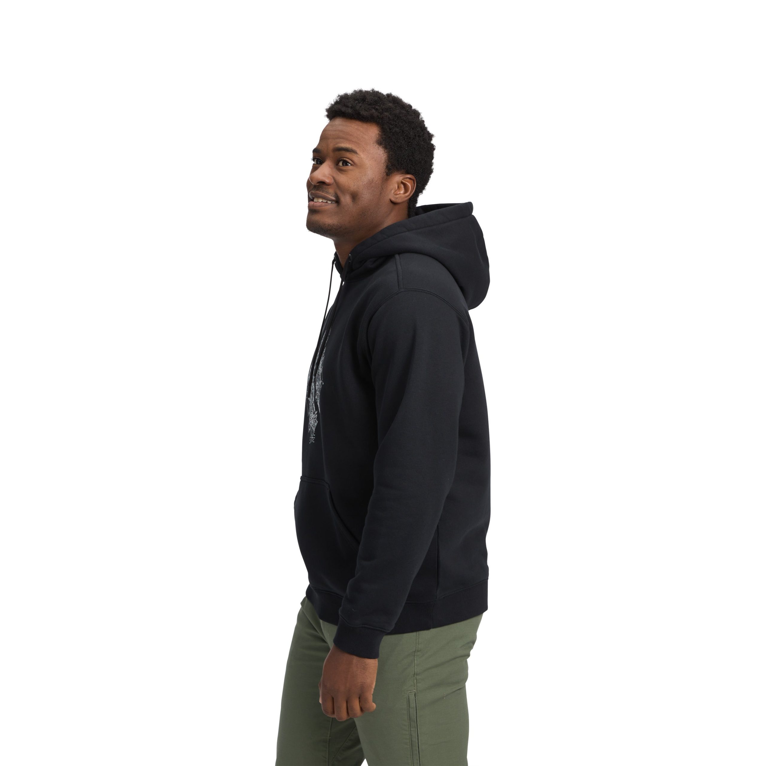 Men's Engineered Diamond Pullover Hoody - Image 3