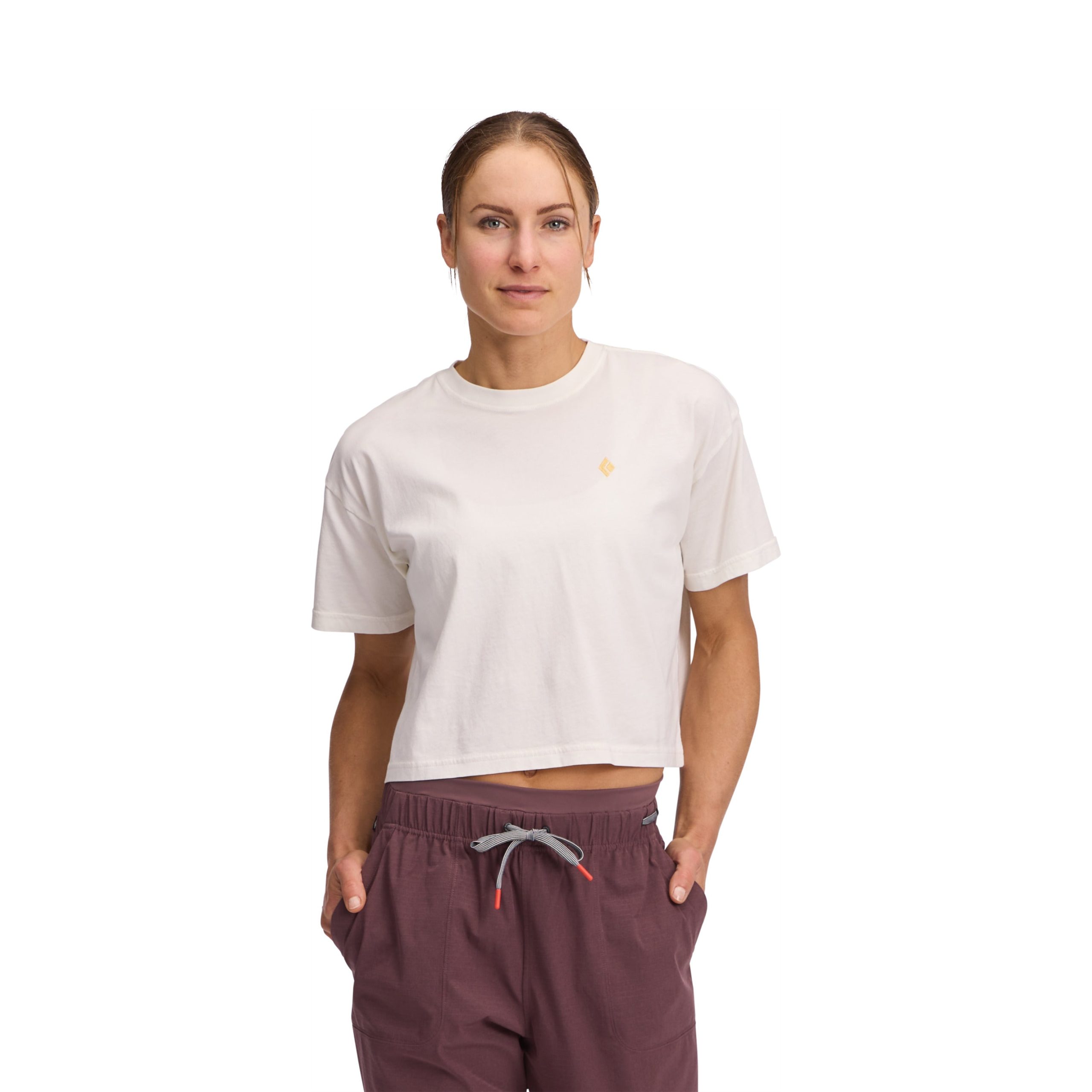 Women's Diamond Crop Short Sleeve Tee - Image 5