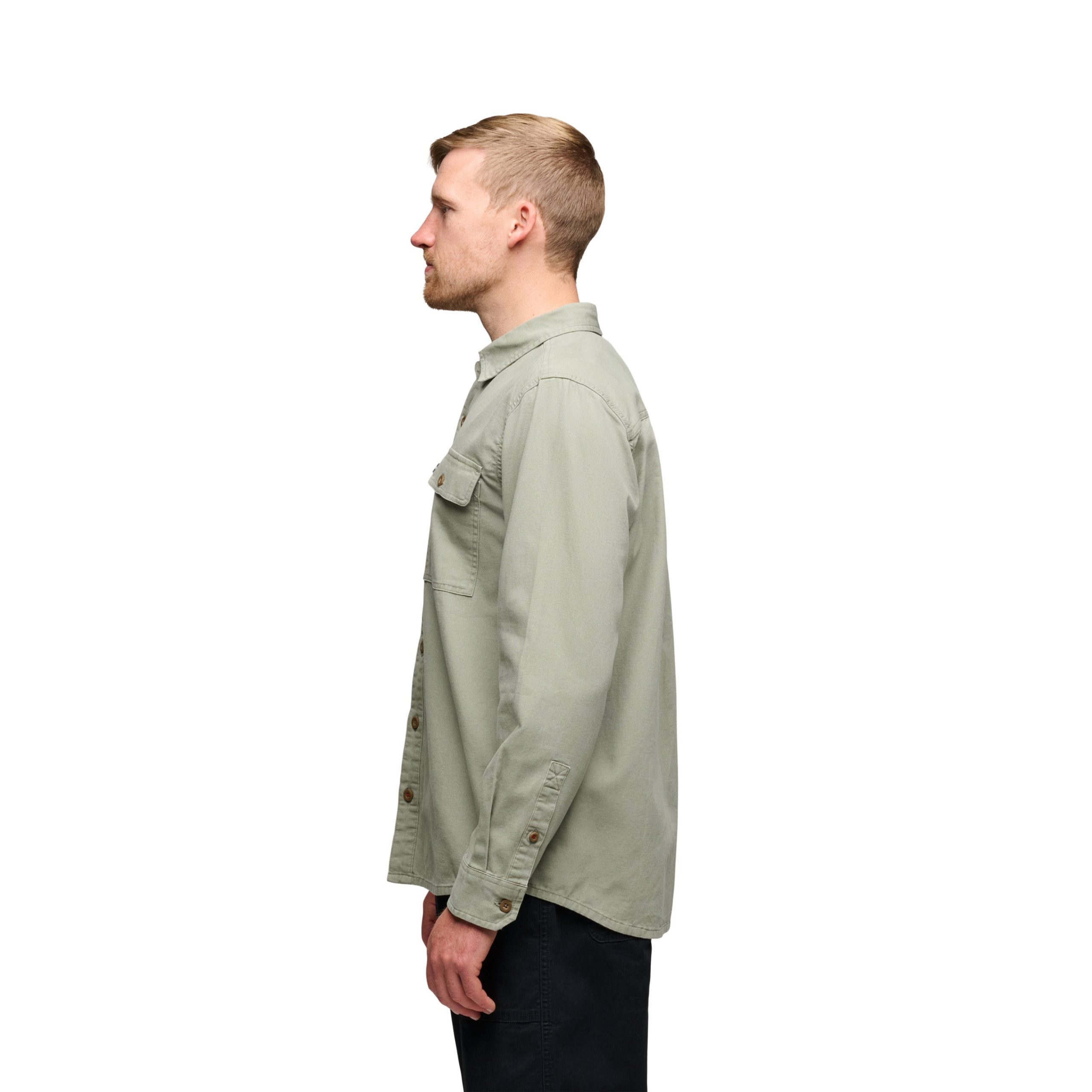 Men's Canvas Long Sleeve Shirt - Image 13