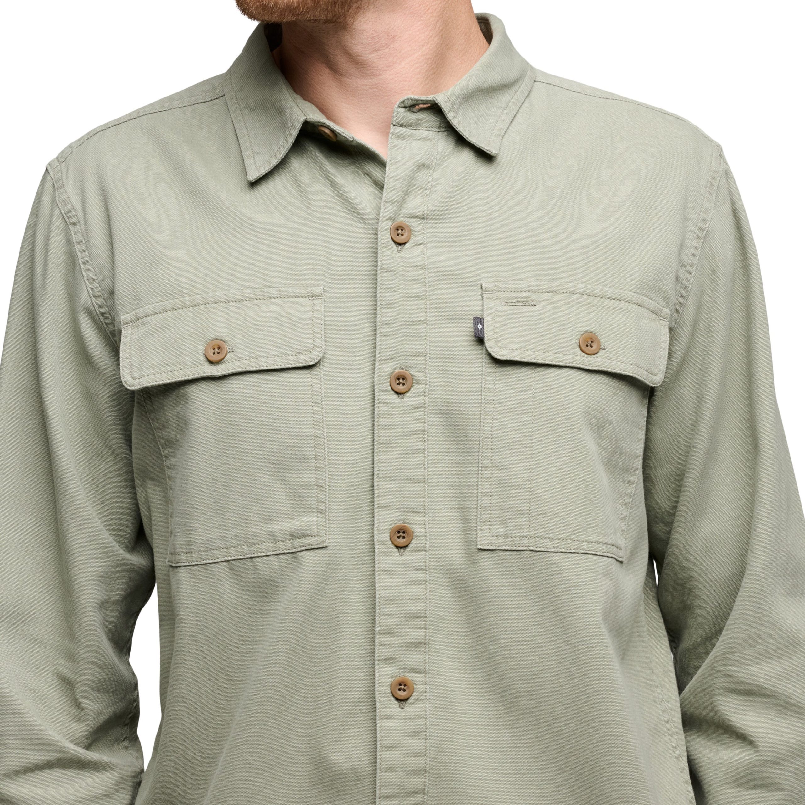 Men's Canvas Long Sleeve Shirt - Image 15